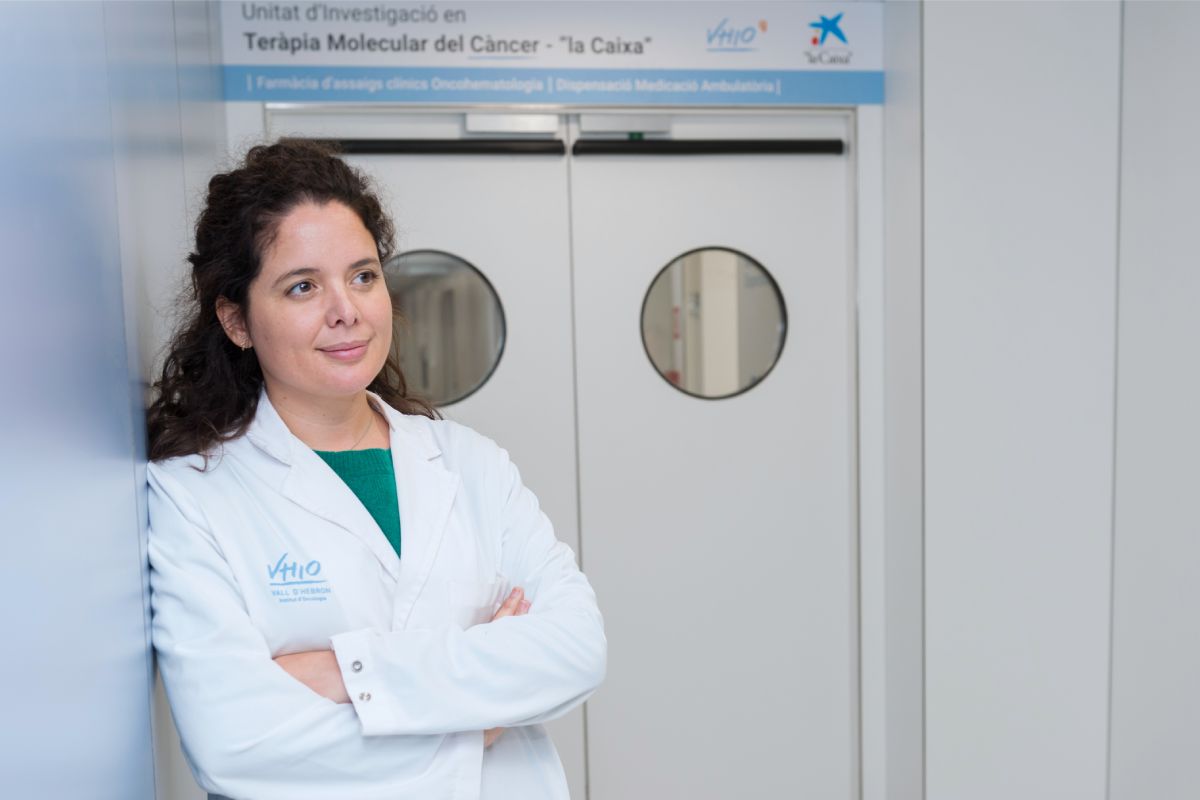 Elena Garralda, jefa del Grupo de Desarrollo Clínico Precoz de Fármacos del Vall d’Hebron Instituto de Oncología (VHIO). Foto: VHIO. 