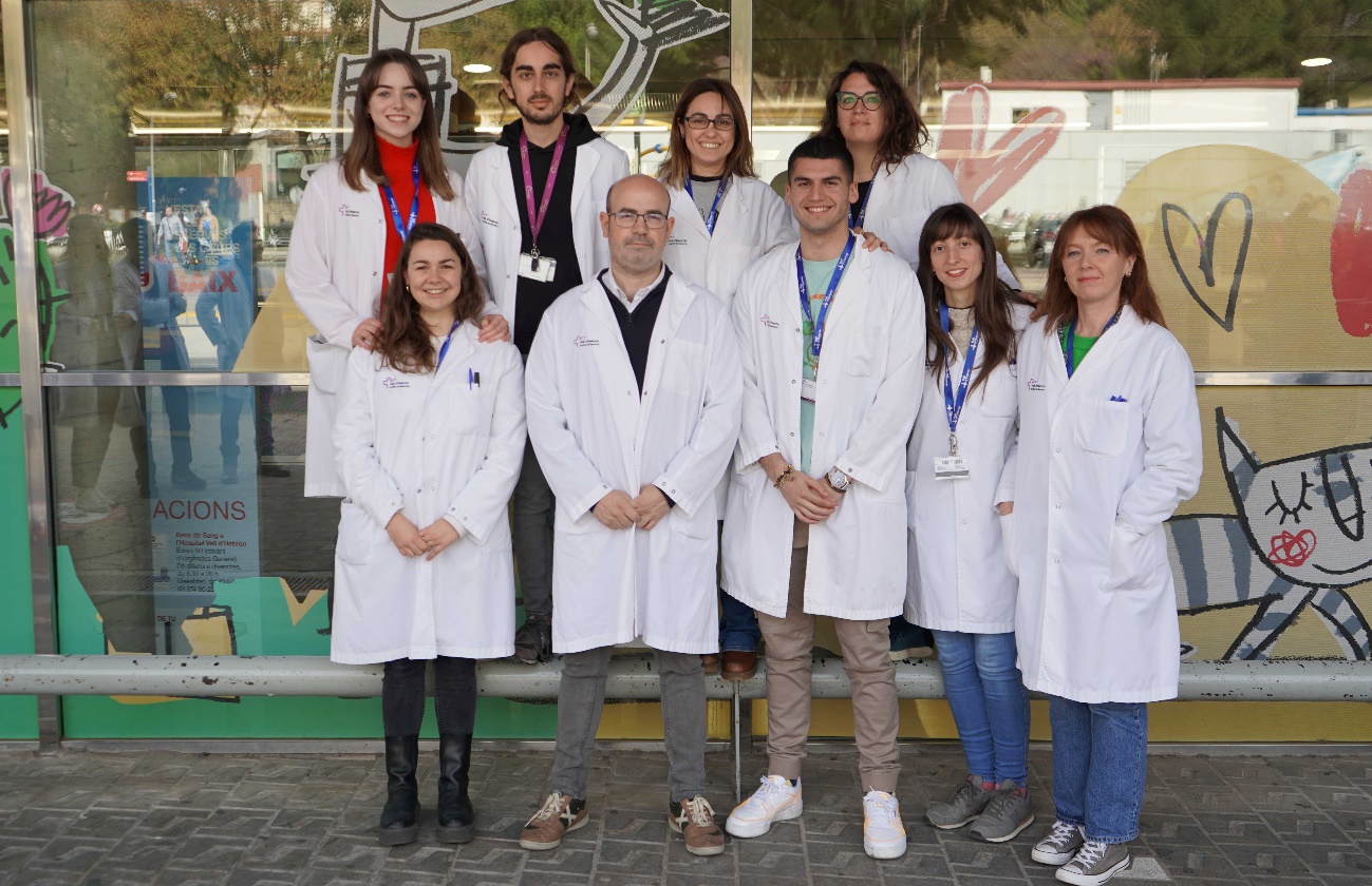 Miembros del equipo del VHIR autor del estudio sobre el neuroblastoma. Foto: VHIR